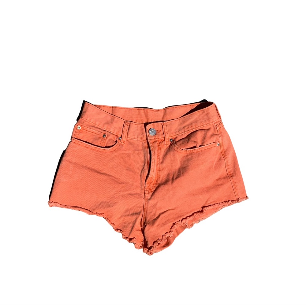 Orange Urban Outfitters Denim Short
